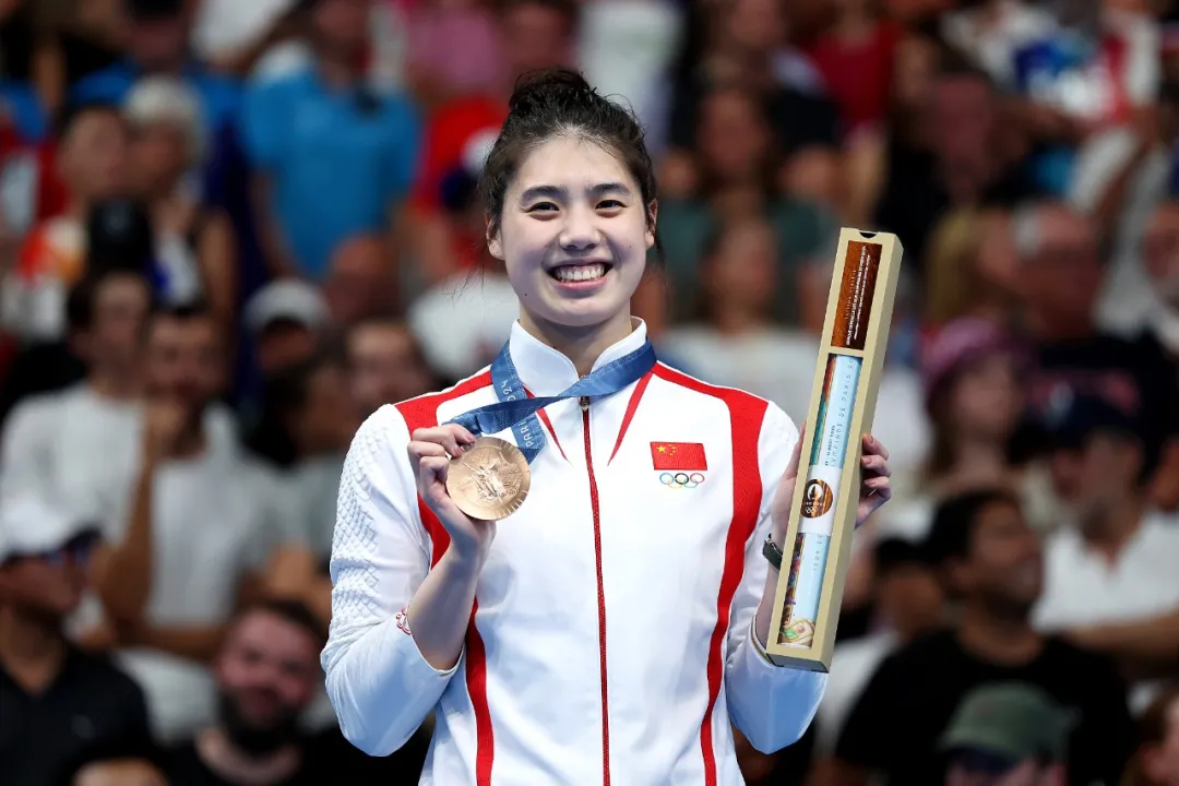 100米蝶摘铜，张雨霏：我放下了执念