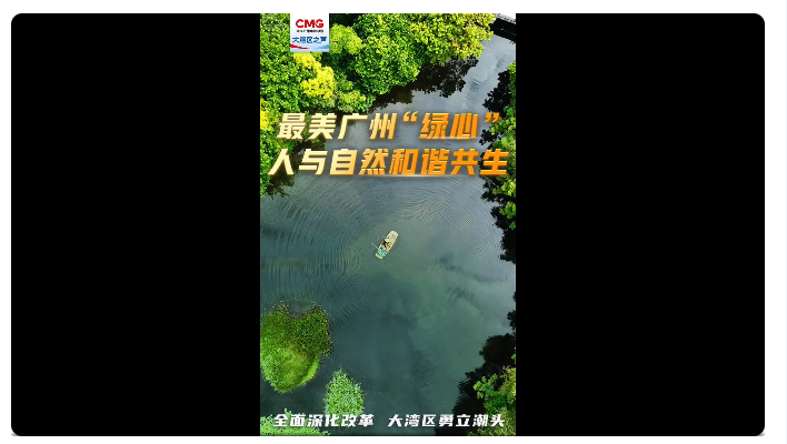 #全面深化改革大湾区勇立潮头##勇立潮头大湾区##绿美广州#