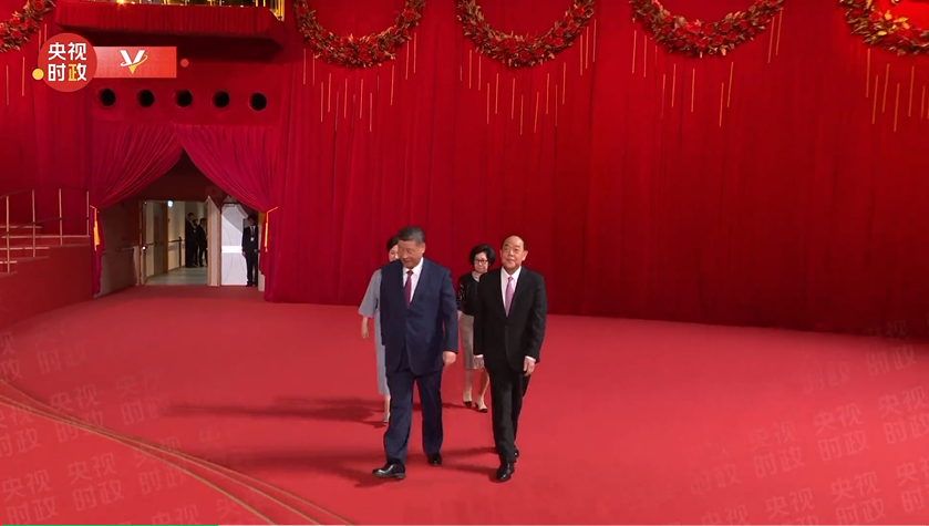 庆祝澳门回归祖国25周年文艺晚会在澳门举行 习近平出席观看