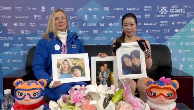 “没有奖牌也无所谓，我为他们而滑……”