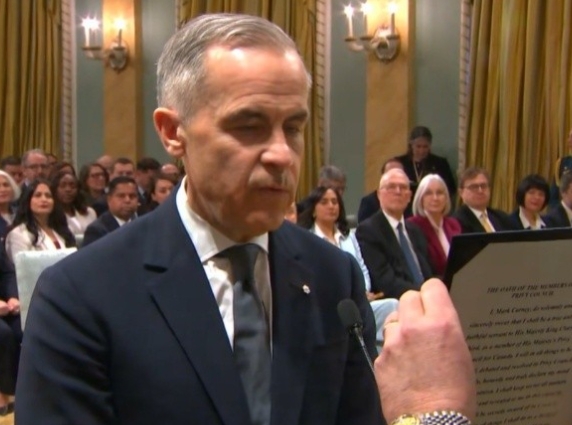 馬克·卡尼宣誓就職 正式成為加拿大新任總理