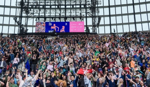 香港國際七人欖球賽銀劍賽上中國香港男女子隊稱王封后