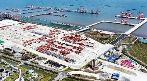 上海港羅涇港區集裝箱碼頭改造二期工程開工