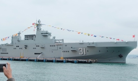 中國海軍將開放30多艘現役艦艇與公眾見面