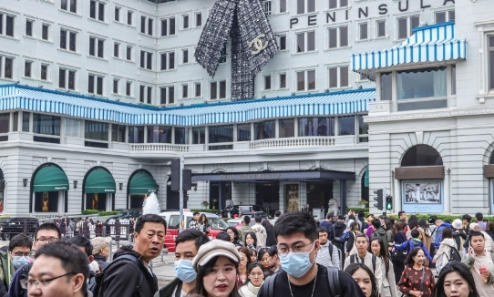 五一黃金周，香港酒店業界料入住率達九成