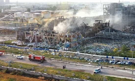 山東高密一化工廠發生爆炸事故