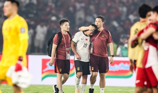 中國男足0比1輸給印尼 無緣世界杯