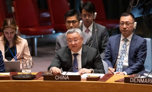 中國代表在安理會駁斥美方在南海問題上對中國的指責