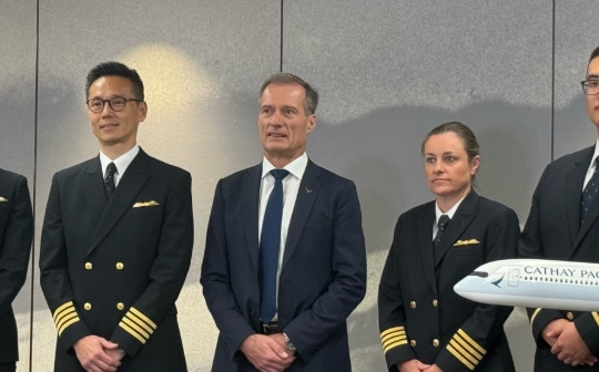 國泰航空考慮與內地學校合作建立飛行員培訓基地