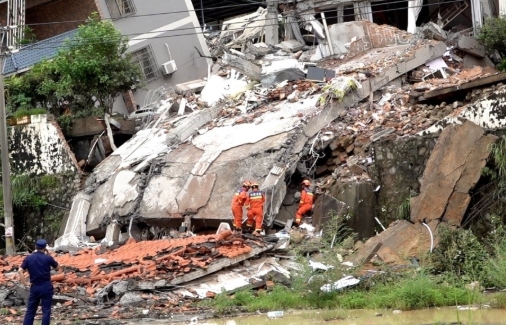 廣州山體滑坡：已營救8人