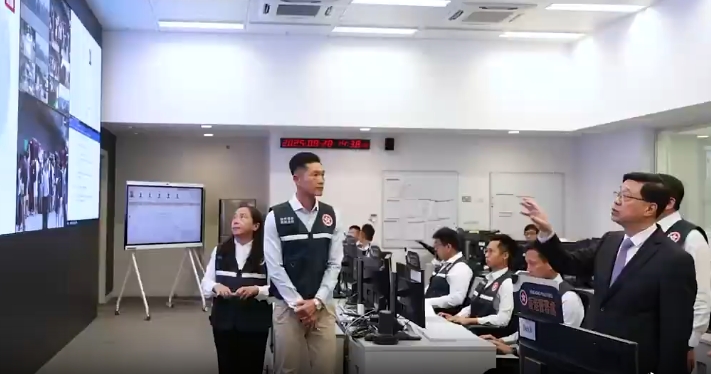 香港舉辦大型跨部門反恐演習