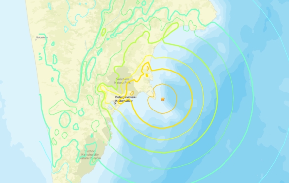 俄堪察加半島海域發生7.4級地震 或引發海嘯