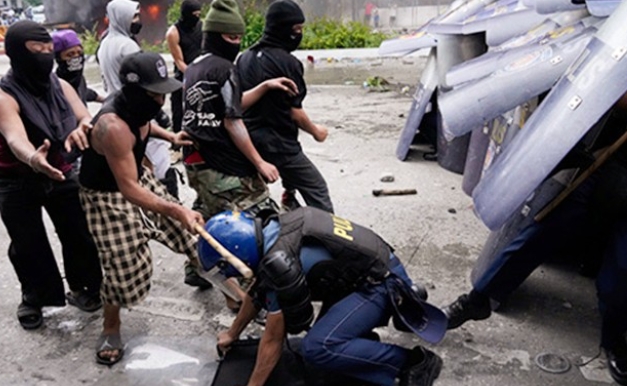 菲律賓反腐游行爆衝突：1人死亡216人被捕