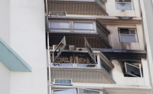 香港石硤尾邨有單位失火致1死8傷