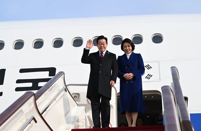 韓國總統李在明抵達北京 將訪華4天