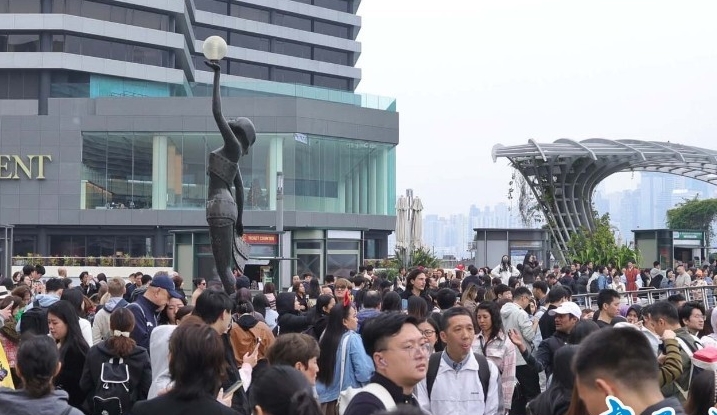 元旦假期，香港零售業生意暢旺