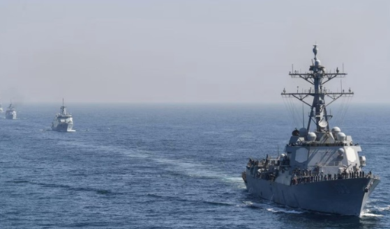 2人受傷！美國兩艘軍艦相撞