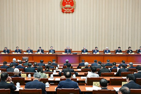 中國召開全國人大常委會會議 審議工作報告稿等