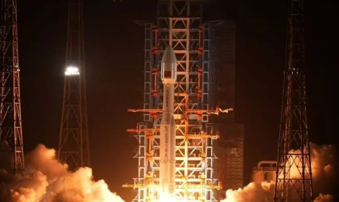 中國長征火箭今晨3小時內兩連發